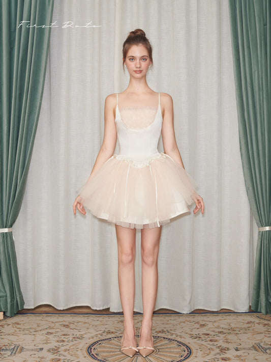 First Date Ballet Girl Puffy Dress
