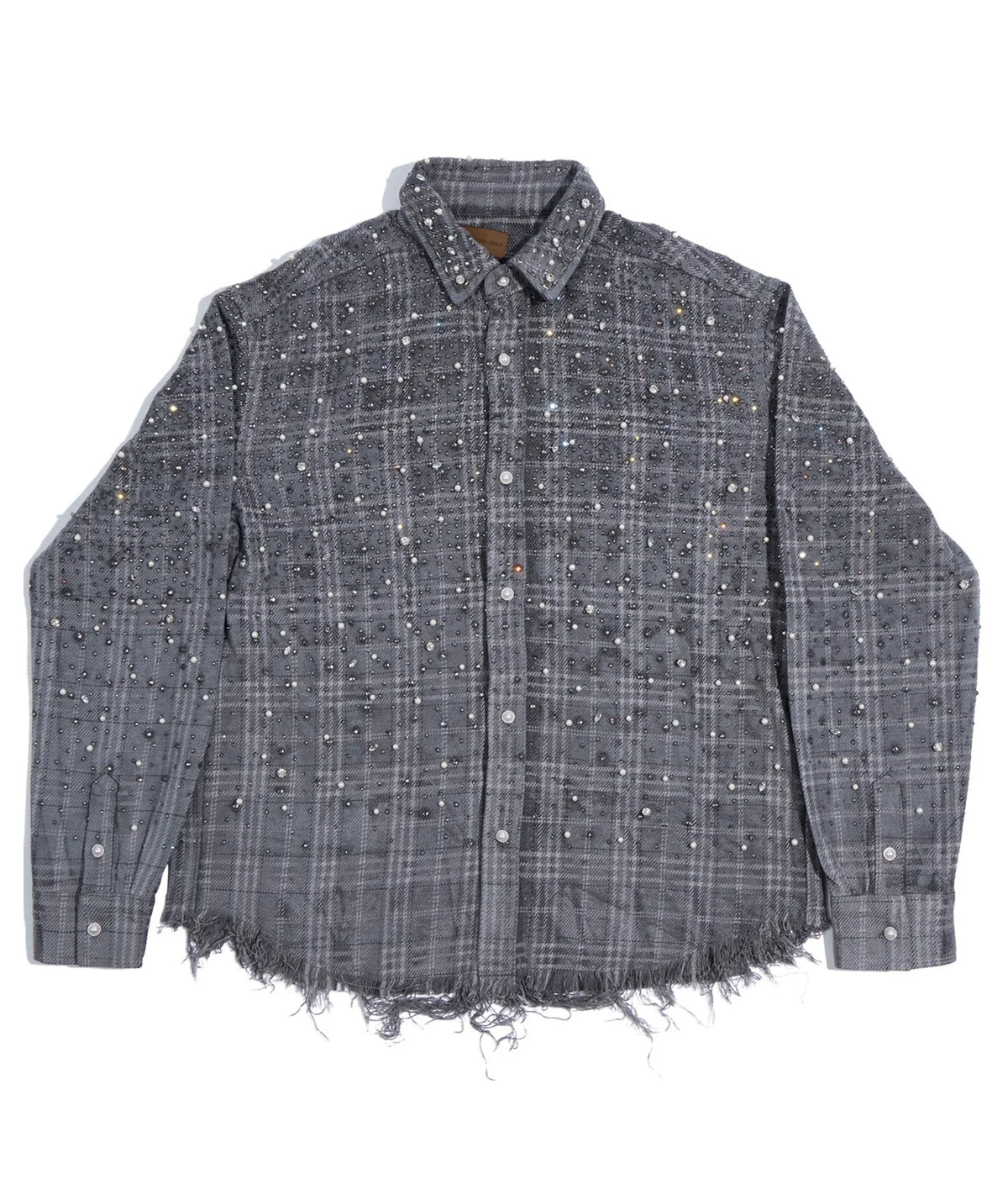BORC Birth of Royal Child 20K Pearl Diamond Shirt Grey