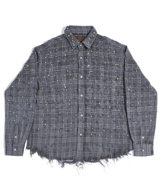 BORC Birth of Royal Child 20K Pearl Diamond Shirt Grey