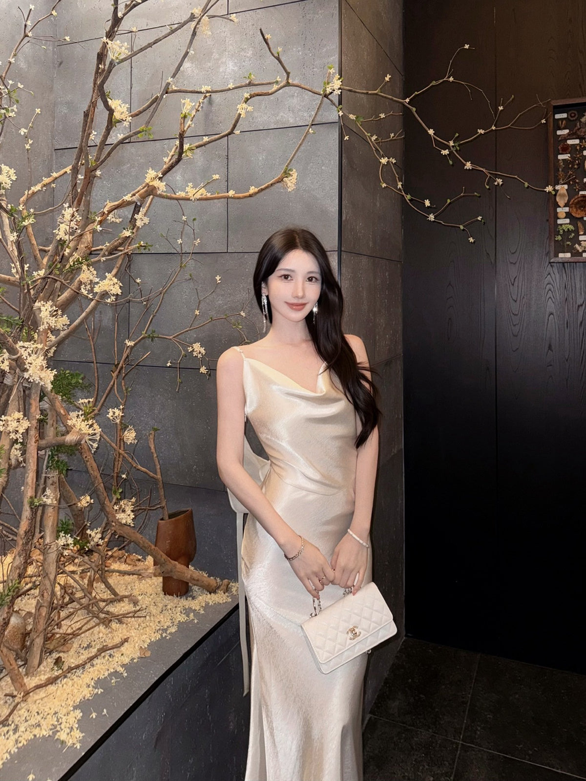 Fa Sogno Dawn Veil White Gown
