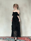CROWCREW Nightfall Gathered Slim-Fit Dress