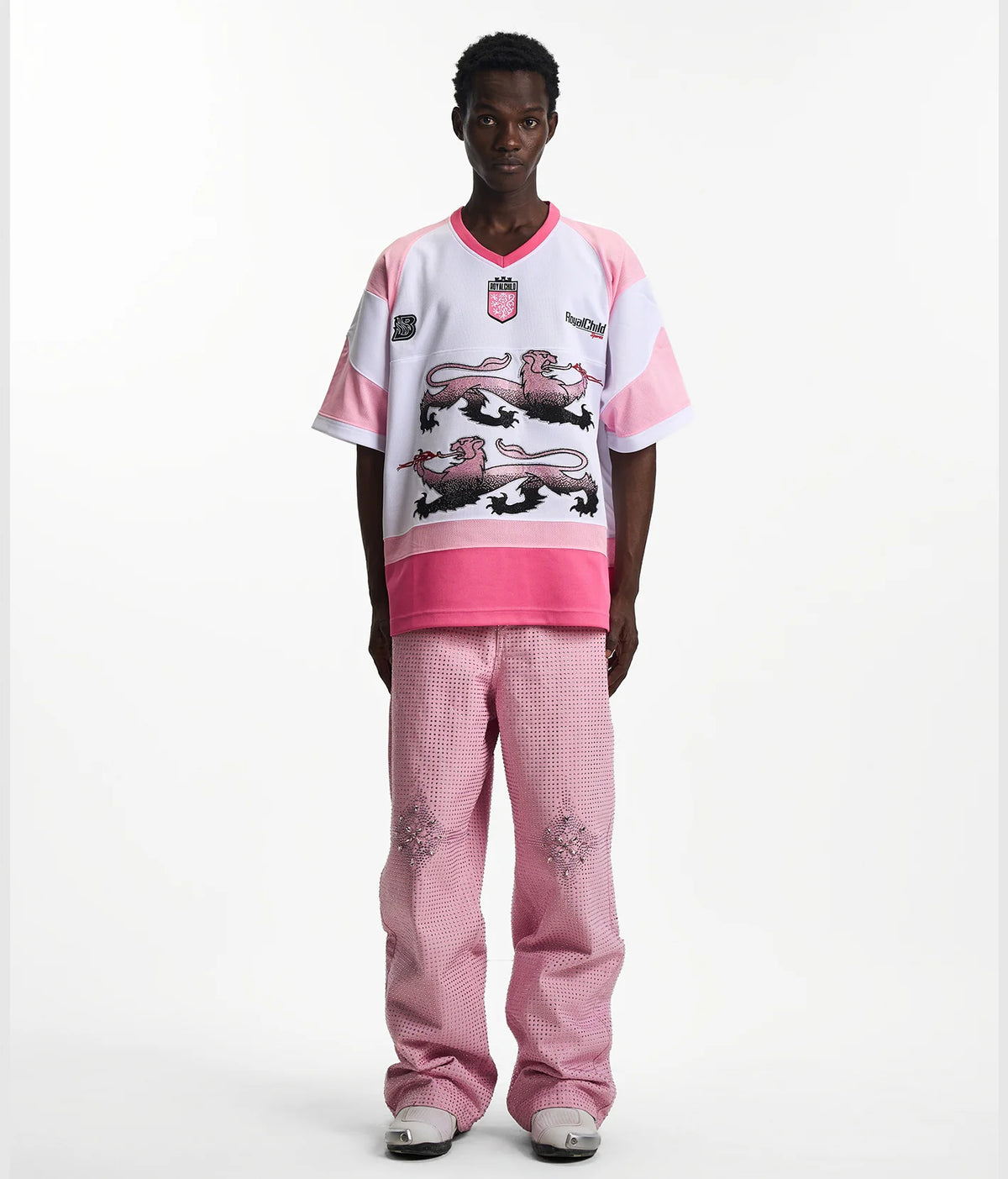 BORC Birth of Royal Child 20K Stellar Diamond Jeans Pink