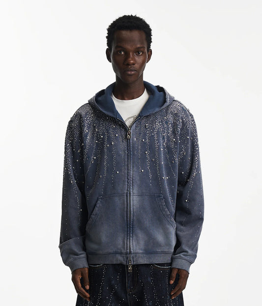 BORC Birth of Royal Child 20K Stellar Diamond Hoodie Blue
