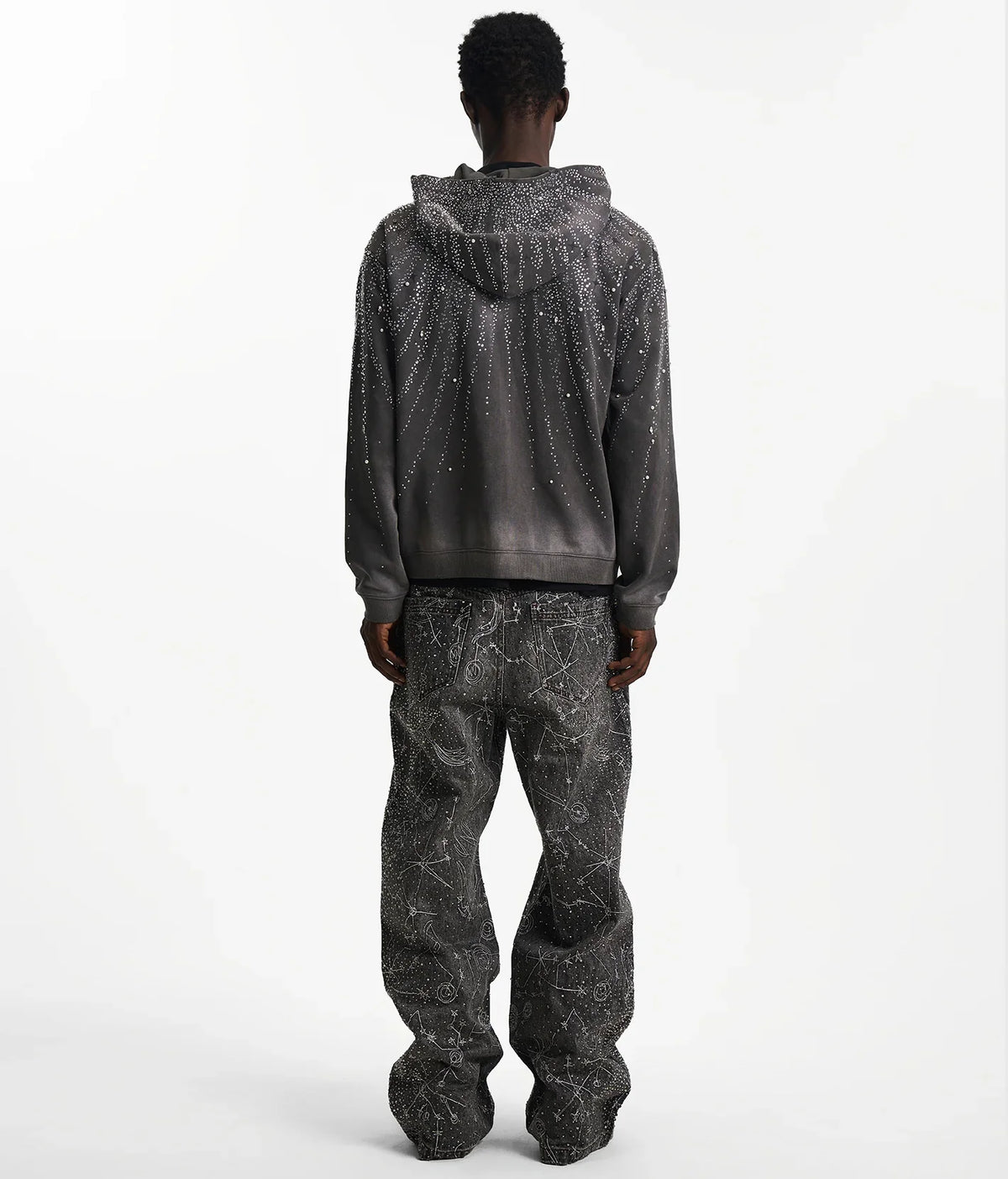 BORC Birth of Royal Child 20K Stellar Diamond Hoodie Gray