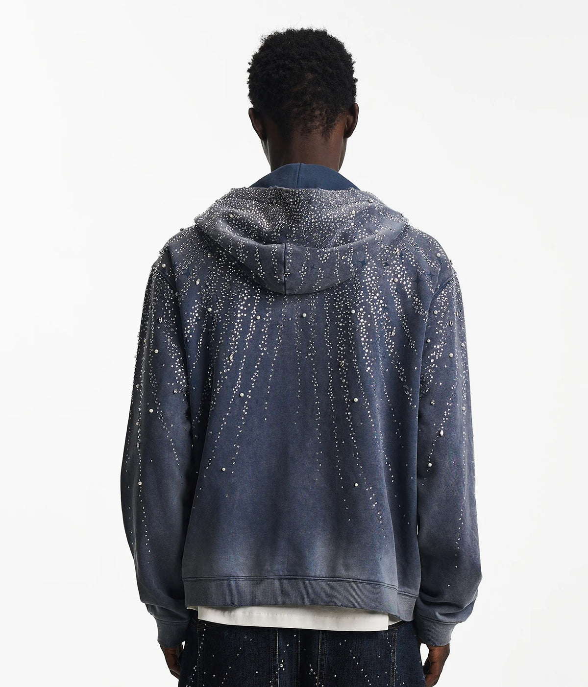 BORC Birth of Royal Child 20K Stellar Diamond Hoodie Blue