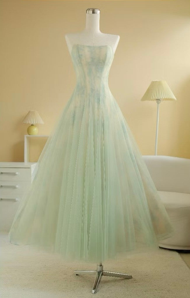 SoVintage Dasha Mint Green Slip Dress