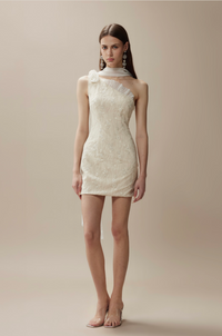 Fa Sogno Misty Tulle Floral Whisper Mini Dress product image 7