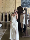 CROWCREW Mist-Kissed Pleated Dress