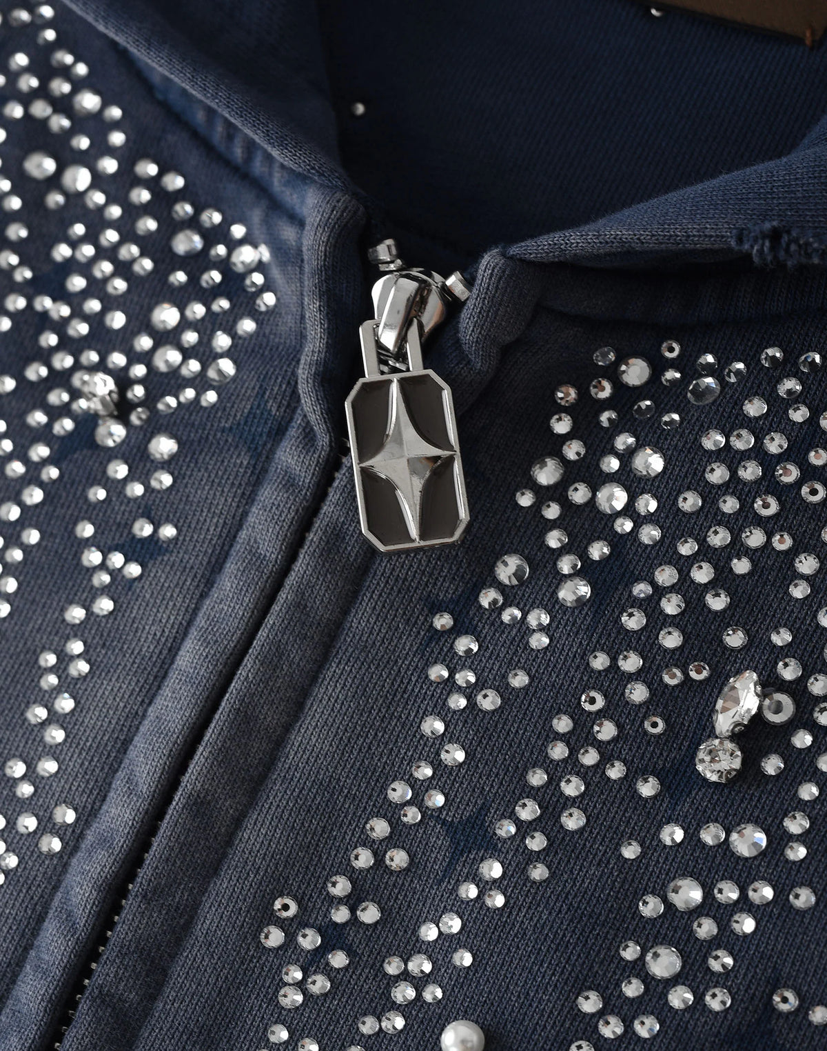 BORC Birth of Royal Child 20K Stellar Diamond Hoodie Blue