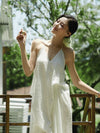 CROWCREW Mist-Kissed Pleated Dress