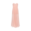 Sheer Luck Thea Sheath Mesh Backless Maxi Dress (Light Pink)