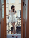 Sheer Luck Amari Corset Slimming Mini Dress