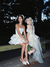 First Date Ivory Layered Dress