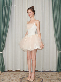 First Date Ballet Girl Puffy Dress