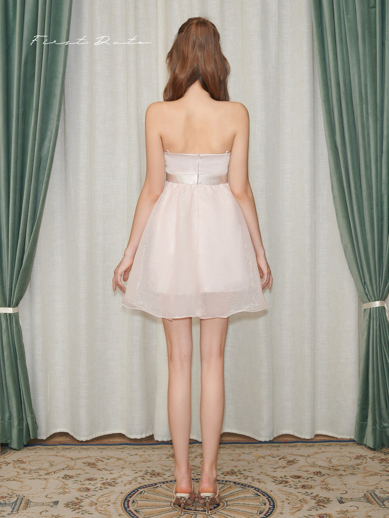 First Date Pink Bouquet Dress