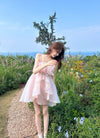 First Date Pink Bouquet Dress