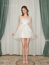 First Date White Bouquet Dress
