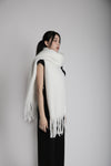 Thick Fringed Wool Scarf (Multi-Color)