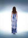 OCEAN BLUE DYED JUPITER DRESS