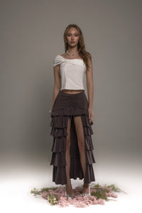 ALAIS RUFFLE SKIRT