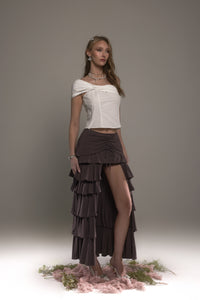 ALAIS RUFFLE SKIRT