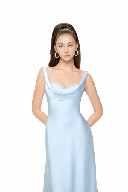 JUBIN MILA DRESS (Blue)