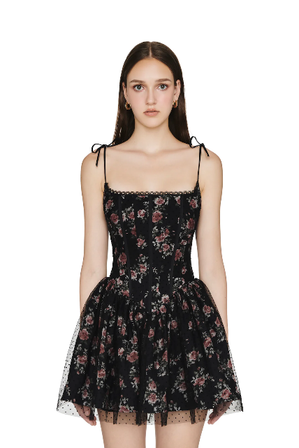 JUBIN Serenity Dress (flowers)