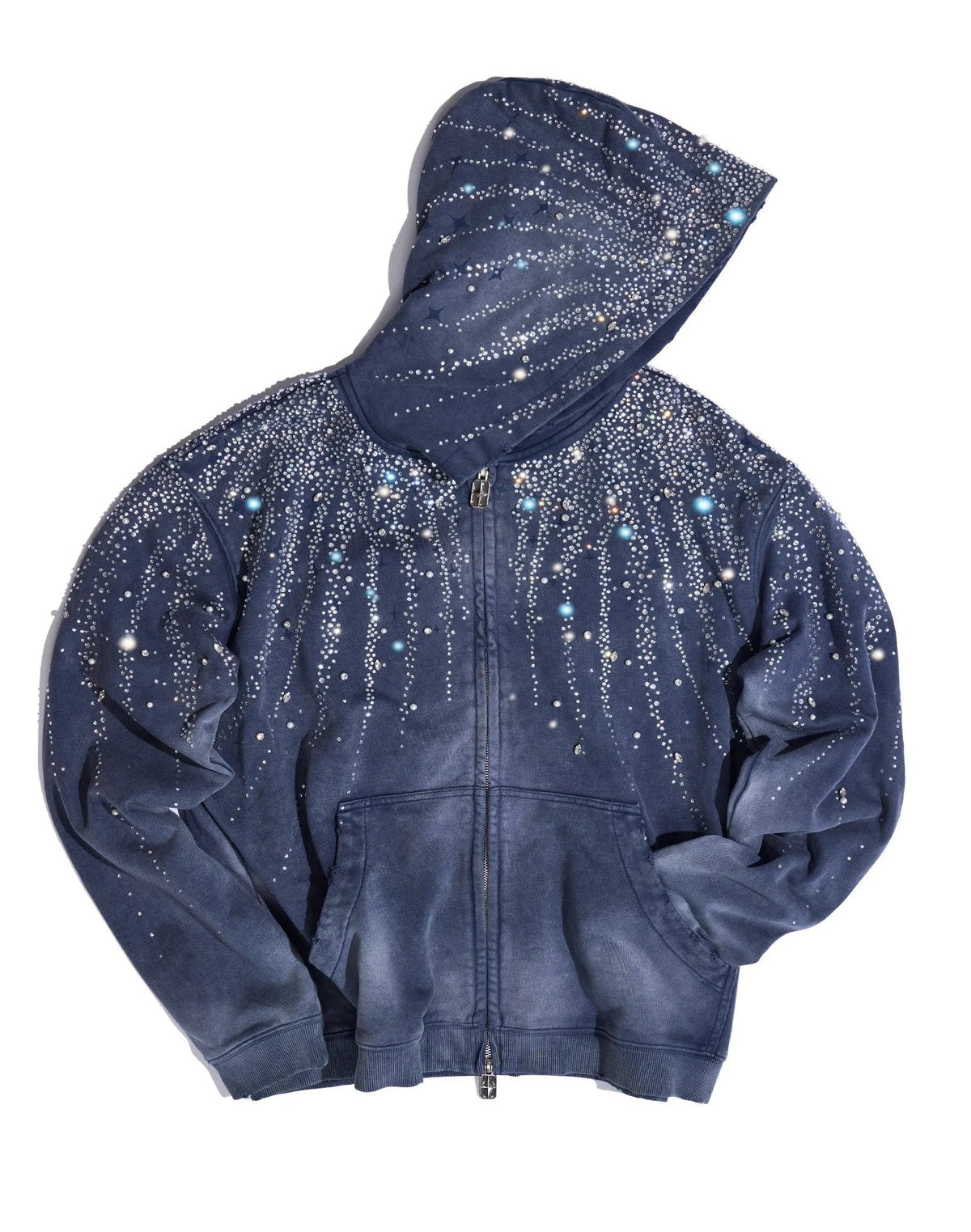 BORC Birth of Royal Child 20K Stellar Diamond Hoodie Blue