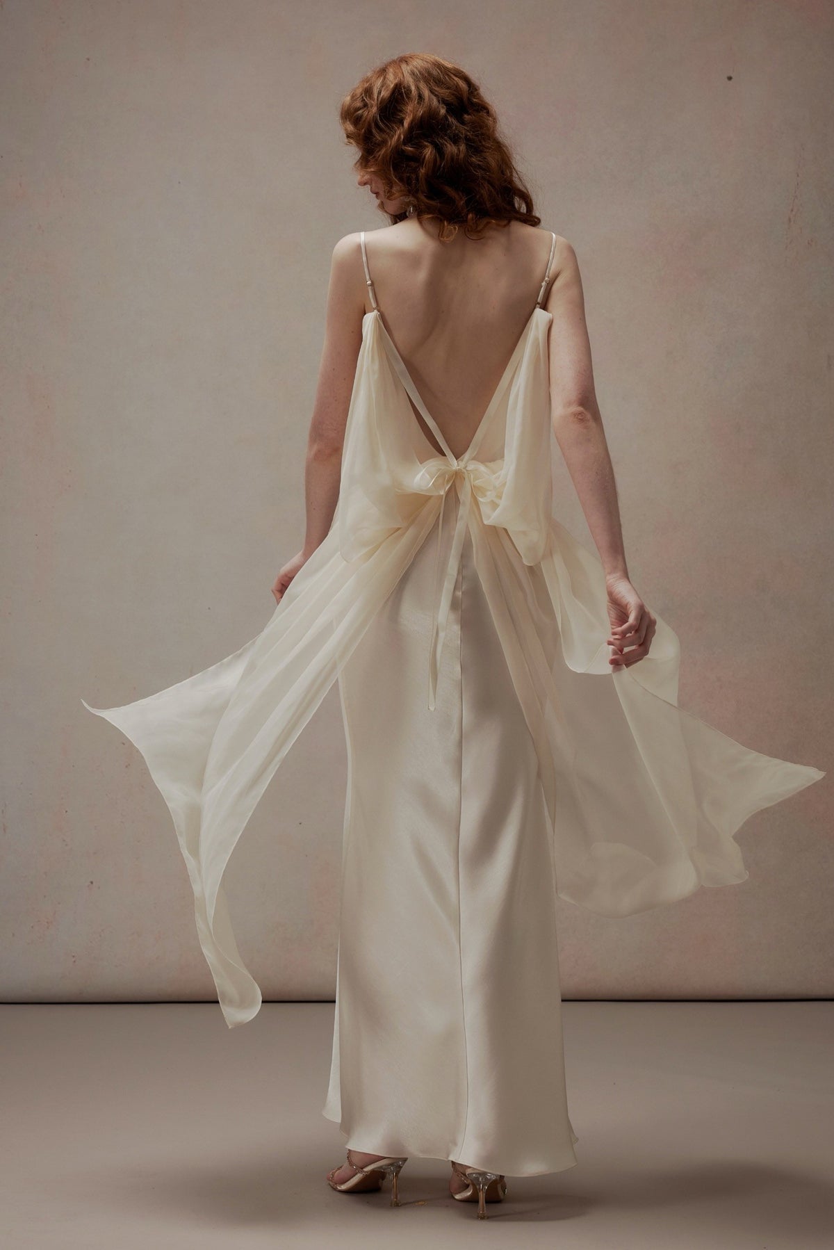 Fa Sogno Dawn Veil White Gown