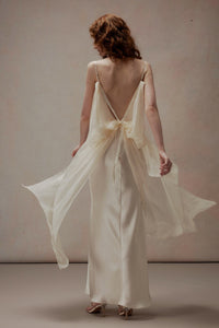 Fa Sogno Dawn Veil White Gown