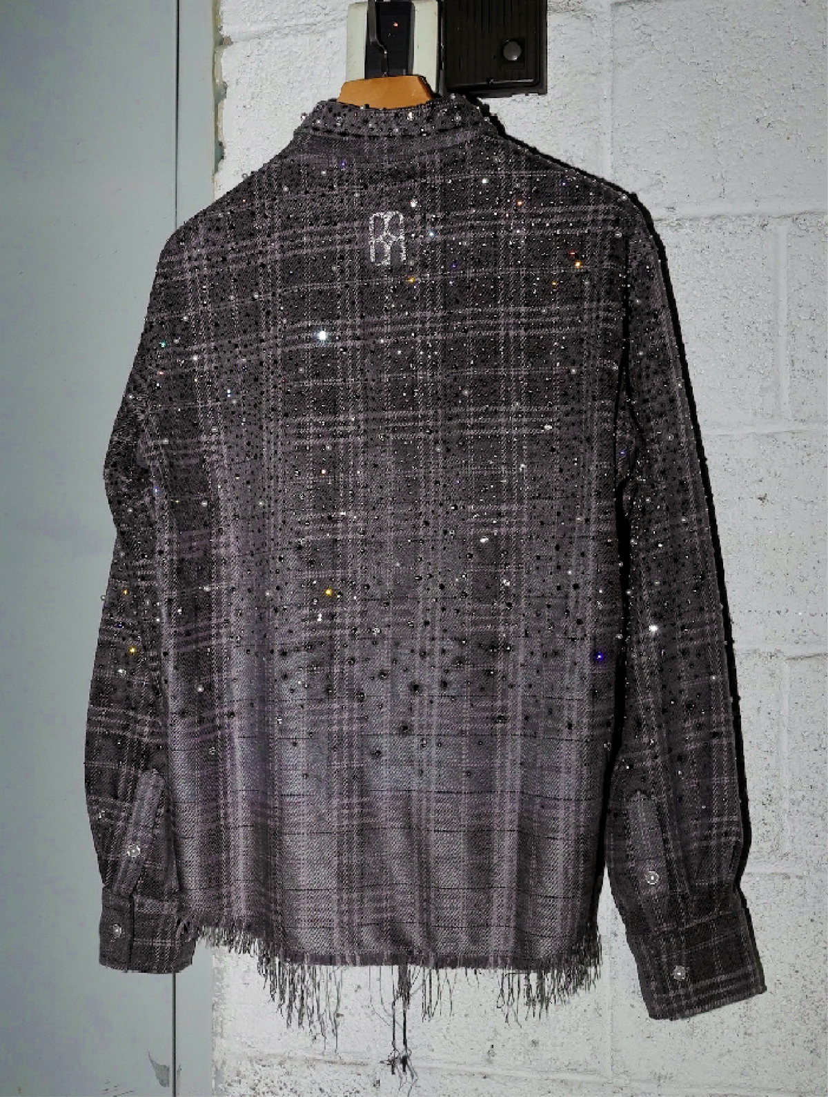 BORC Birth of Royal Child 20K Pearl Diamond Shirt Grey