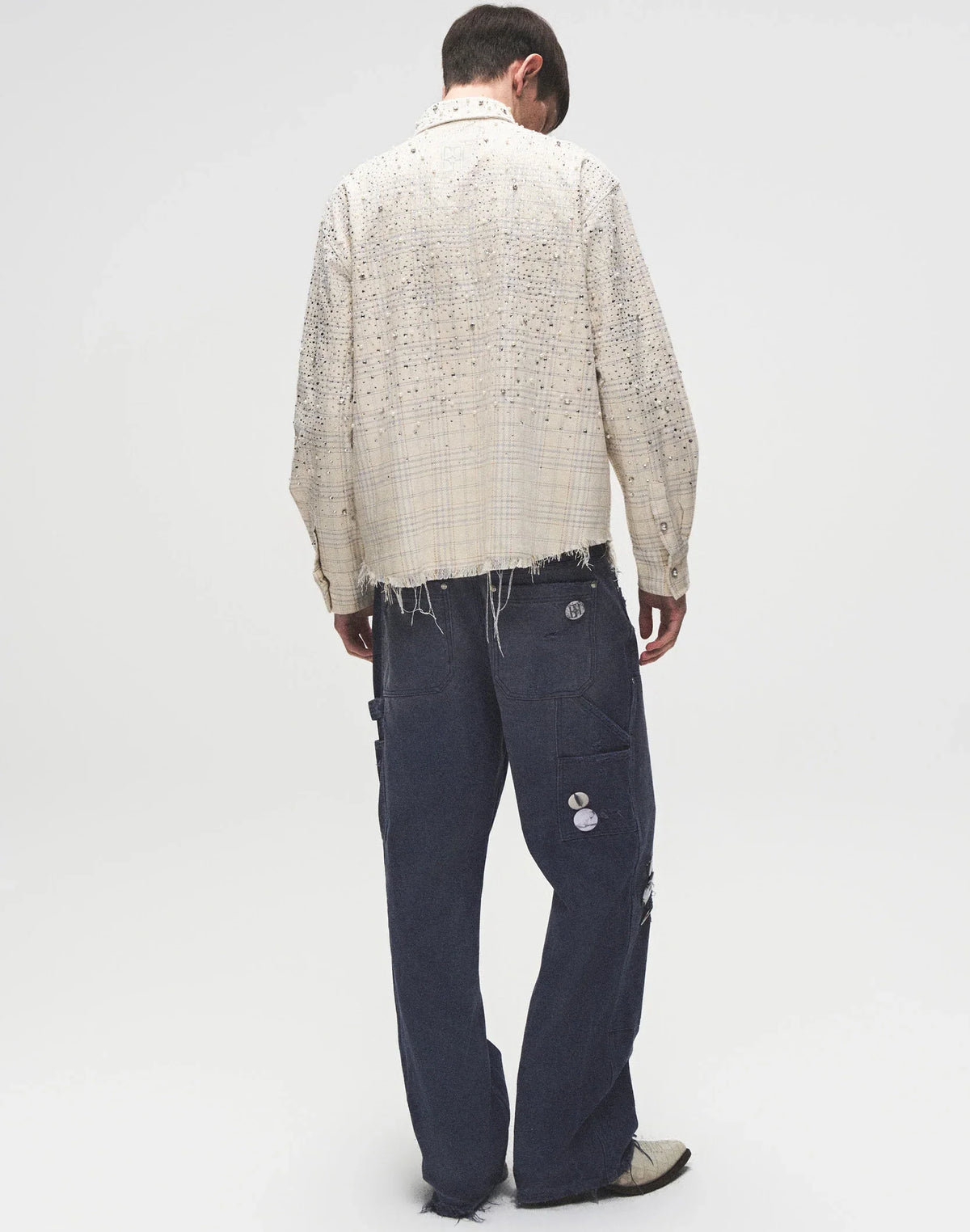 BORC Birth of Royal Child 20K Pearl Diamond Shirt Beige