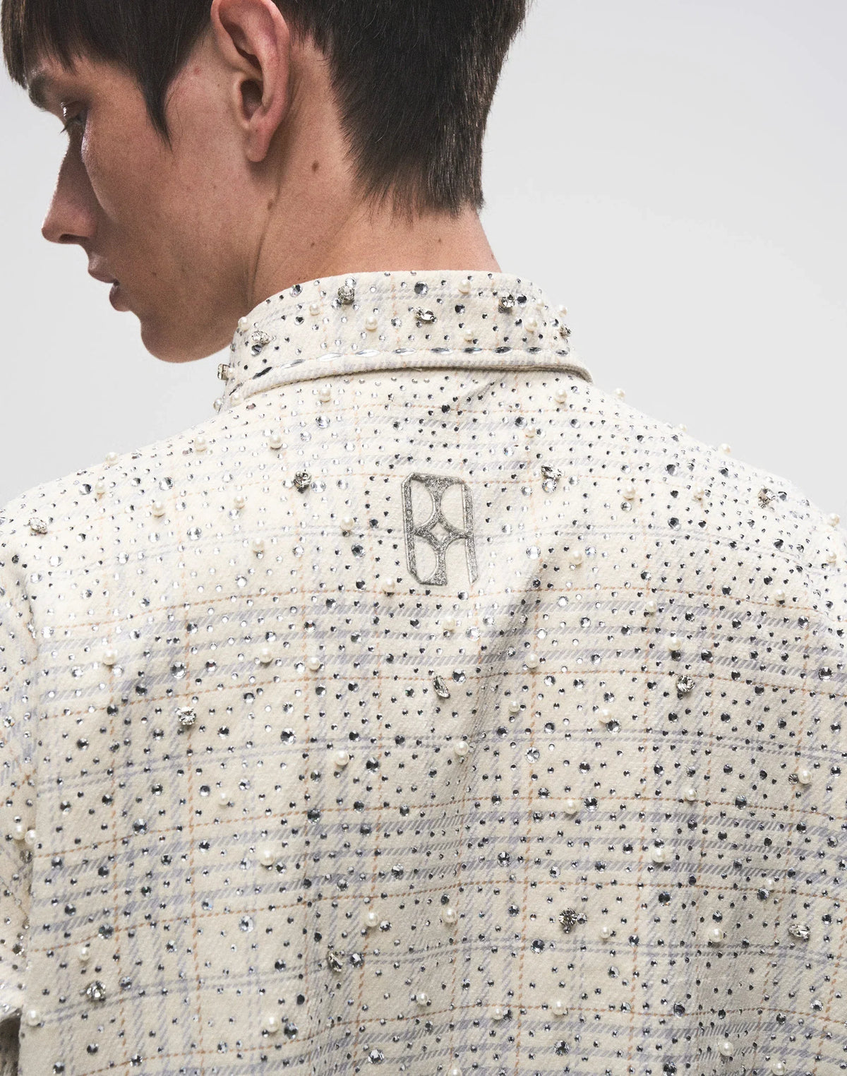BORC Birth of Royal Child 20K Pearl Diamond Shirt Beige