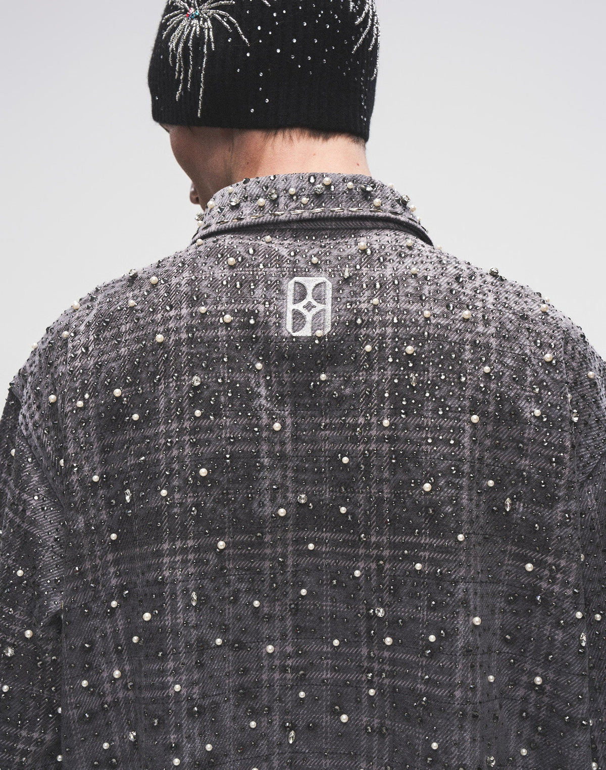 BORC Birth of Royal Child 20K Pearl Diamond Shirt Grey