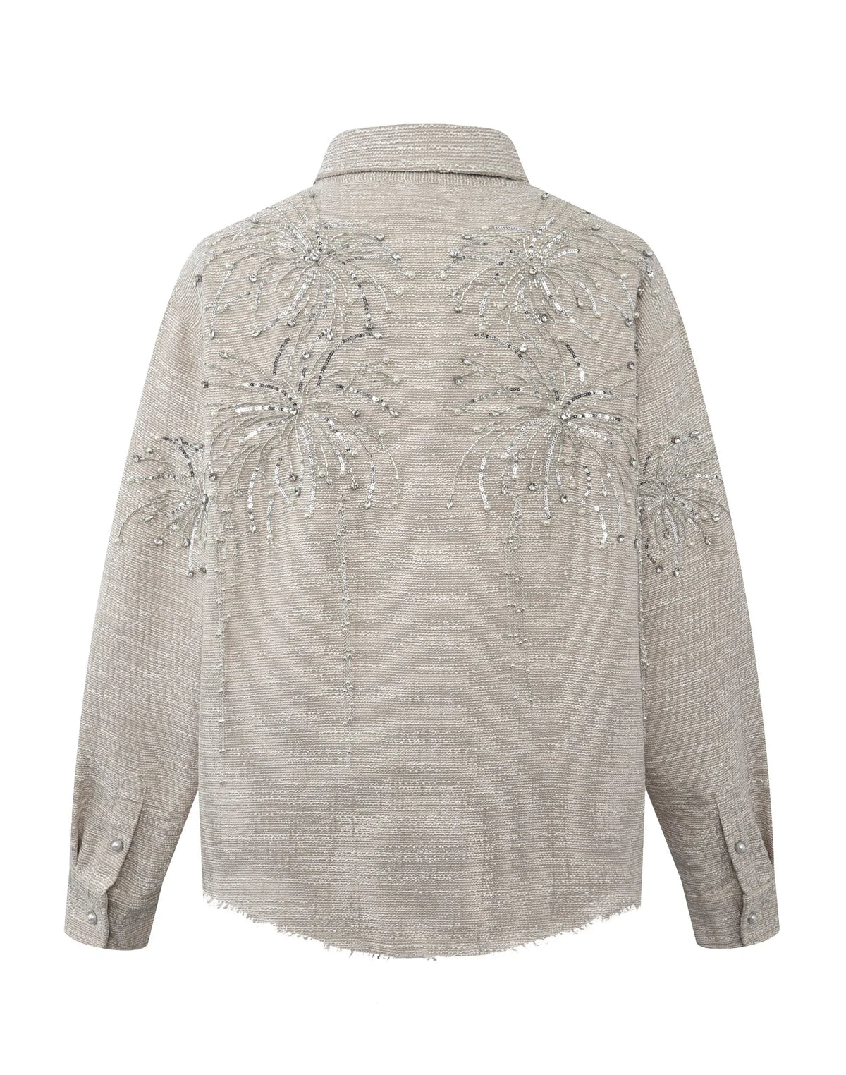 BORC Birth of Royal Child Fireworks Beaded Diamond Shirt