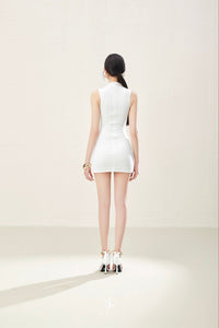 By Jenny Camille白色包臀连衣裙