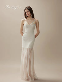 Fa Sogno Glimmering Whisper Formal Tulle Maxi Dress product image 6